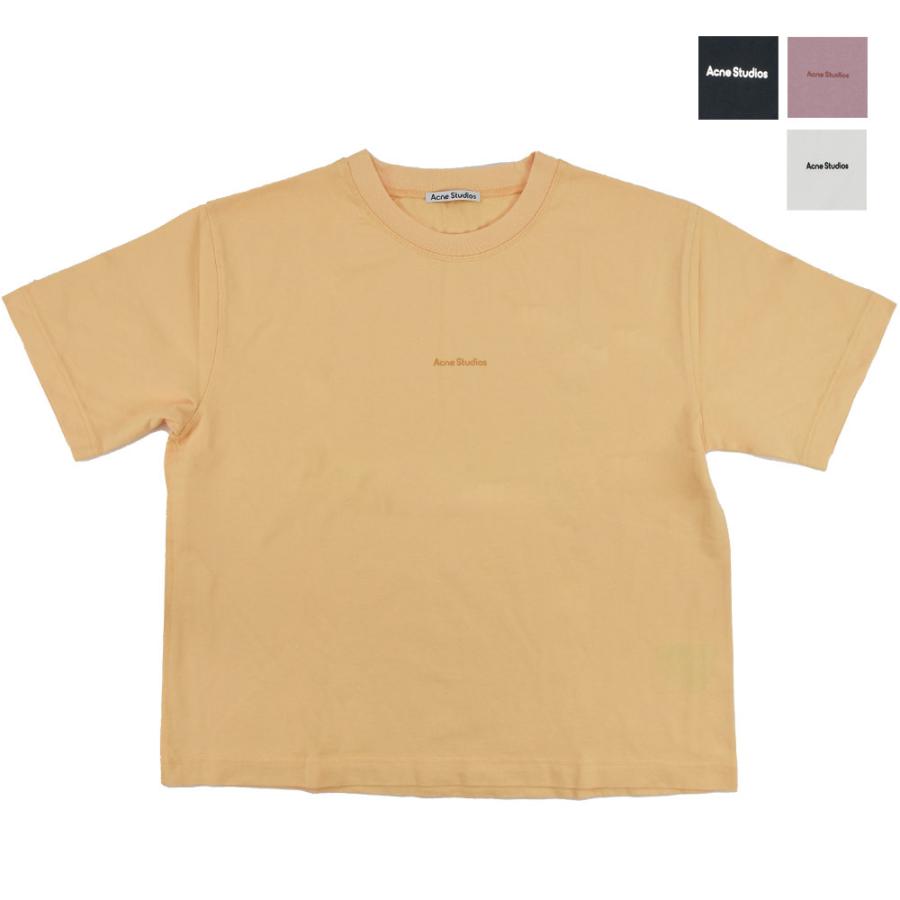 Acne Studios アクネストゥディオズ ロゴTシャツ レディース Acne Studios アクネストゥディオズ ロゴTシャツ レディース
