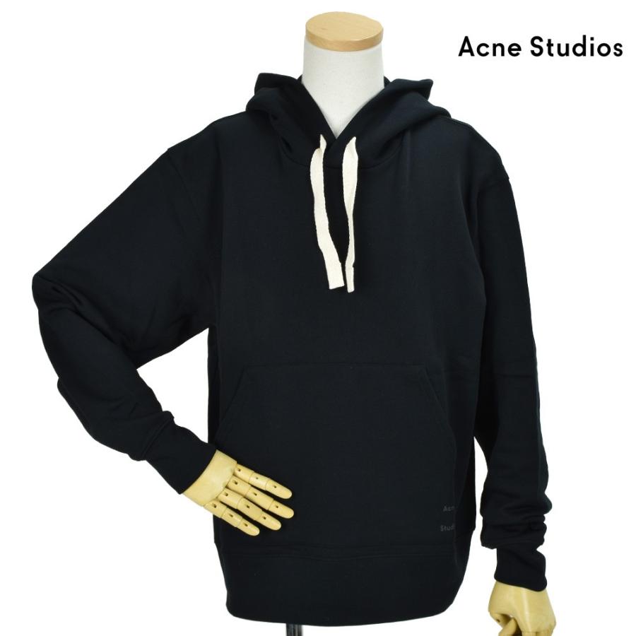 アクネストゥディオズ パーカー プルオーバー ブラック メンズ Acne Studios :ac-bi0020-bm910:クラウドシュー