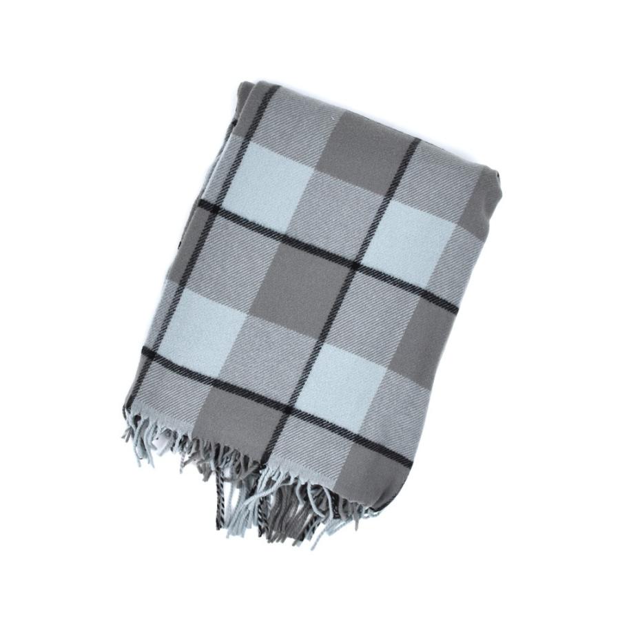 acne ストール　グレー　acne studious Acne Studios アクネストゥディオズ ストール 大判 ロゴ