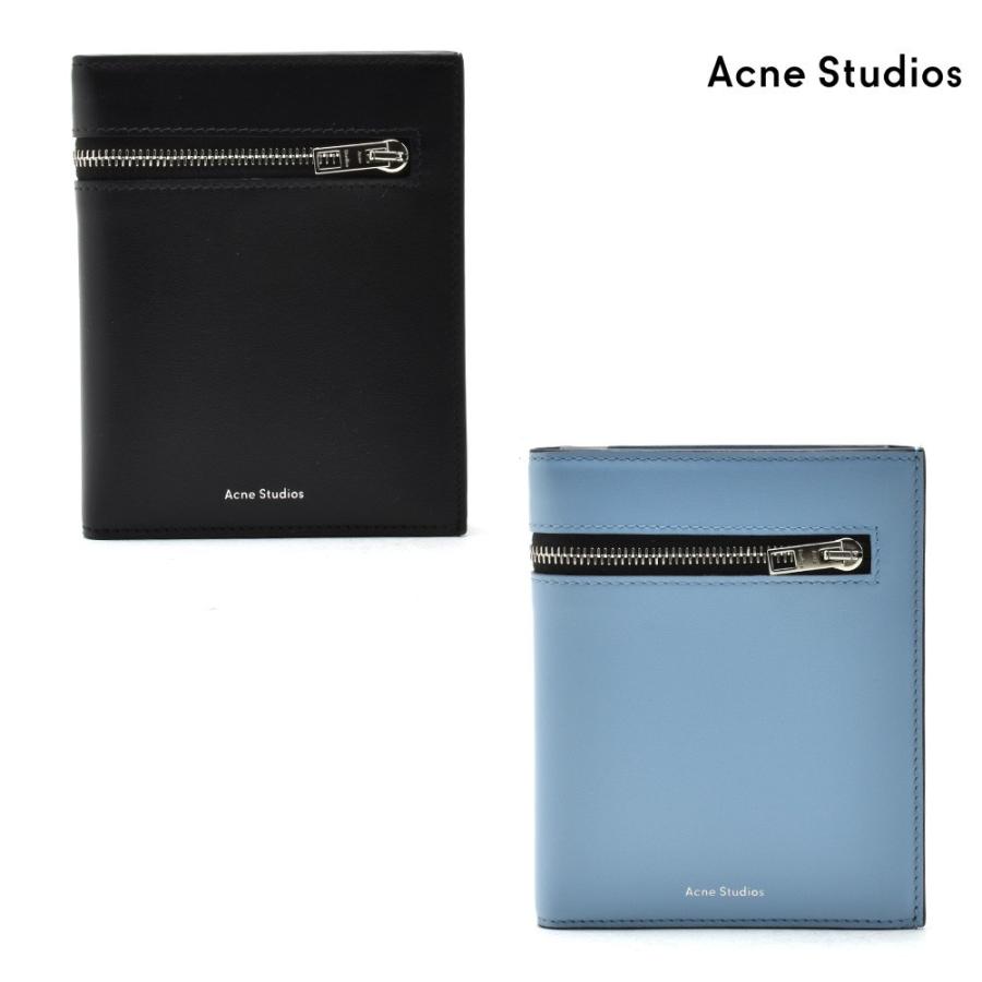 Acne Studios ネイビー 三つ折り財布 Acne Studios（アクネ ストゥディオズ） 【並行輸入品】アクネ