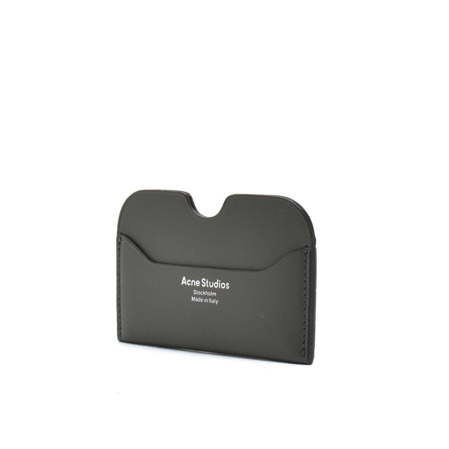 Acne Studios カードケース　ブラック Acne Studios - Leather card holder - Black