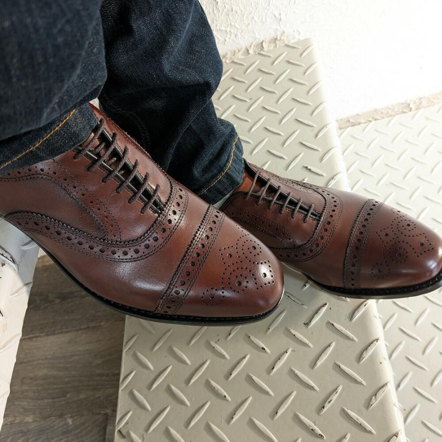 【並行輸入品】アレンエドモンズ ALLEN EDMONDS ビジネスシューズ メンズ ドレスシューズ ストランド ストレートチップ Eワイズ Dark Chili 1623の画像