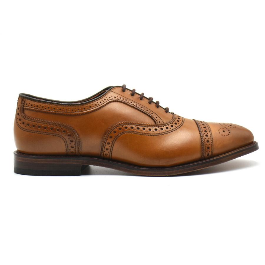 【並行輸入品】アレンエドモンズ ALLEN EDMONDS ビジネスシューズ メンズ ドレスシューズ ストランド ストレートチップ Eワイズ ウォールナット 1635の画像