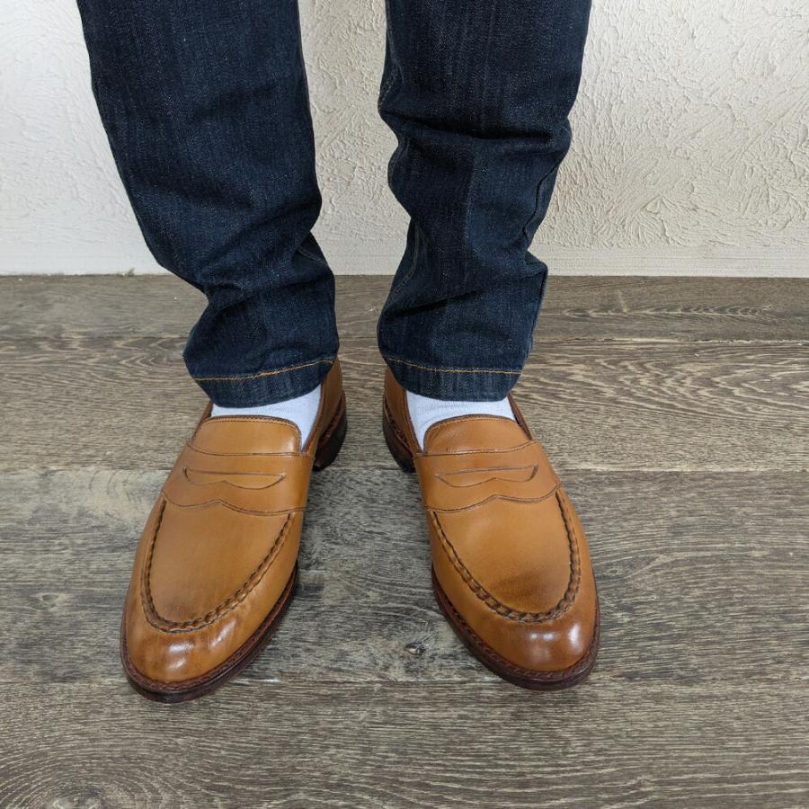 【並行輸入品】アレンエドモンズ ALLEN EDMONDS ローファー メンズ ビジネスシューズ ペニー ランドルフ Eワイズ ウォールナット 4094の画像