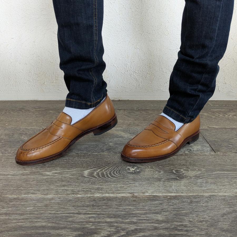 【並行輸入品】アレンエドモンズ ALLEN EDMONDS ローファー メンズ ビジネスシューズ ペニー ランドルフ Eワイズ ウォールナット 4094の画像