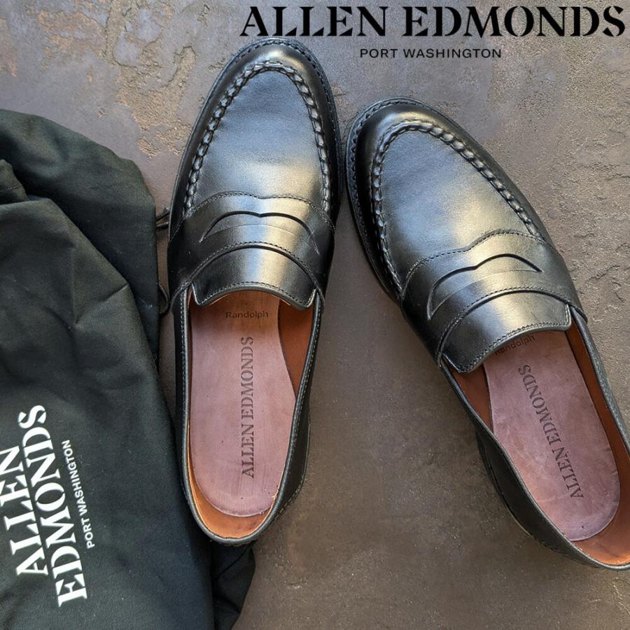 アレンエドモンズ ALLEN EDMONDS ローファー メンズ ビジネスシューズ ペニー ランドルフ Eワイズ ブラック4809【送料無料】 並行輸入品】アレンエドモンズ ALLEN EDMONDS ローファー メンズ