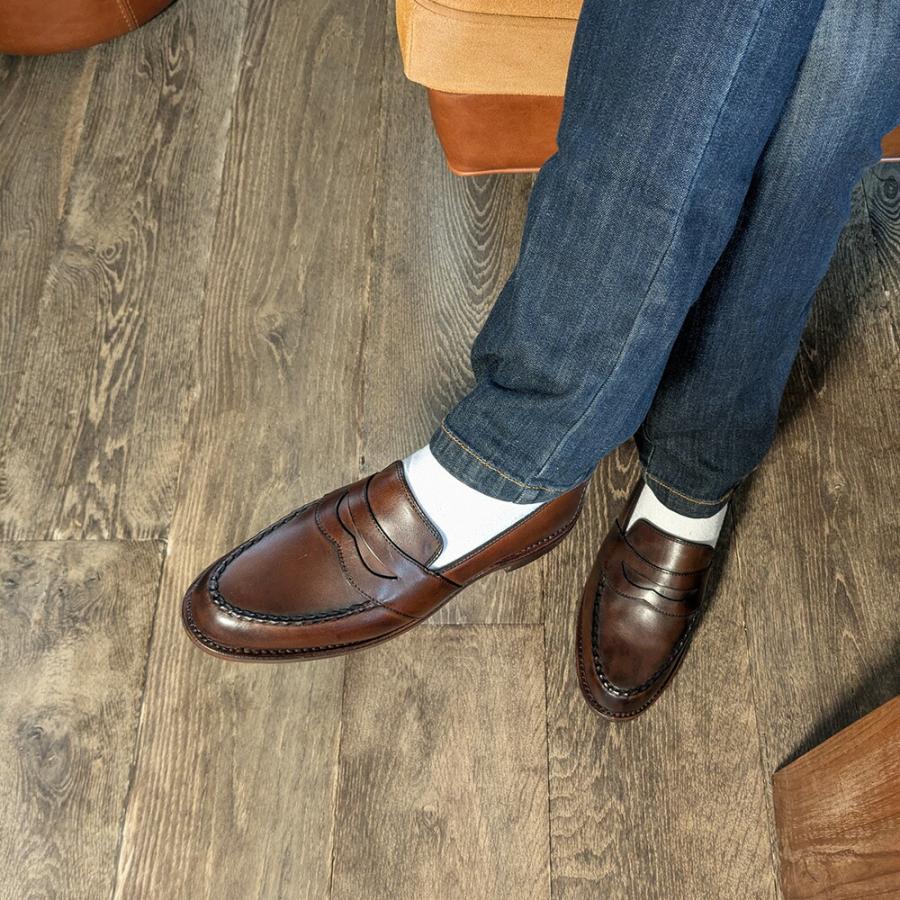 アレンエドモンズ ALLEN EDMONDS ローファー メンズ ビジネスシューズ ペニー ランドルフ Eワイズ Dark Chili 4846【送料無料】 並行輸入品】アレンエドモンズ ALLEN EDMONDS ローファー メンズ