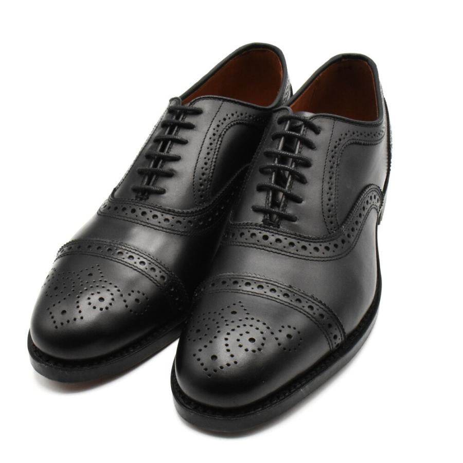 【並行輸入品】アレンエドモンズ ALLEN EDMONDS ストランド メンズ ビジネスシューズ ドレスシューズ ストレートチップ ブラック 黒 Dワイズ STRAND 6115の画像