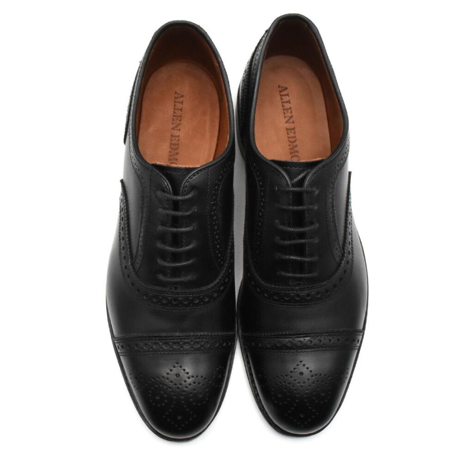 【並行輸入品】アレンエドモンズ ALLEN EDMONDS ストランド メンズ ビジネスシューズ ドレスシューズ ストレートチップ ブラック 黒 Dワイズ STRAND 6115の画像