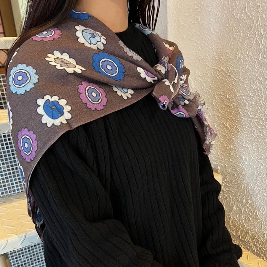 アンドレアズ 19 andrea's 47❤️カシミアプリントストールユニセックス 19 andrea's 47 【並行輸入品】アンドレアズ ストール カシミア