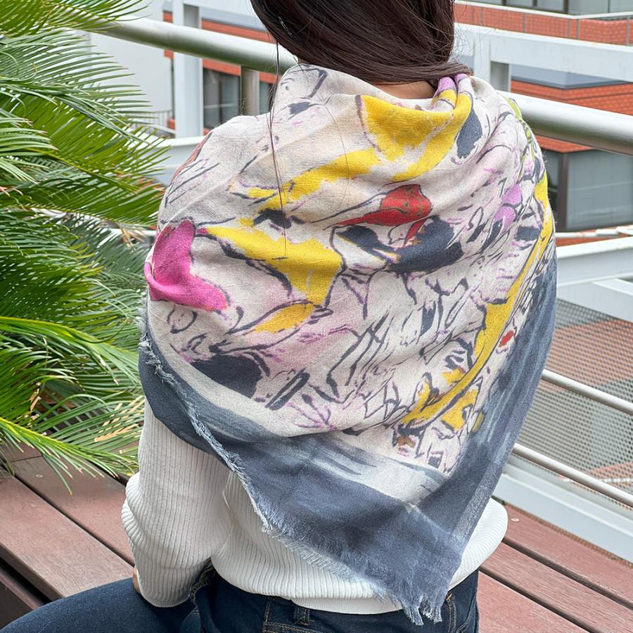 19 andrea's 47 【並行輸入品】アンドレアズ ストール カシミア