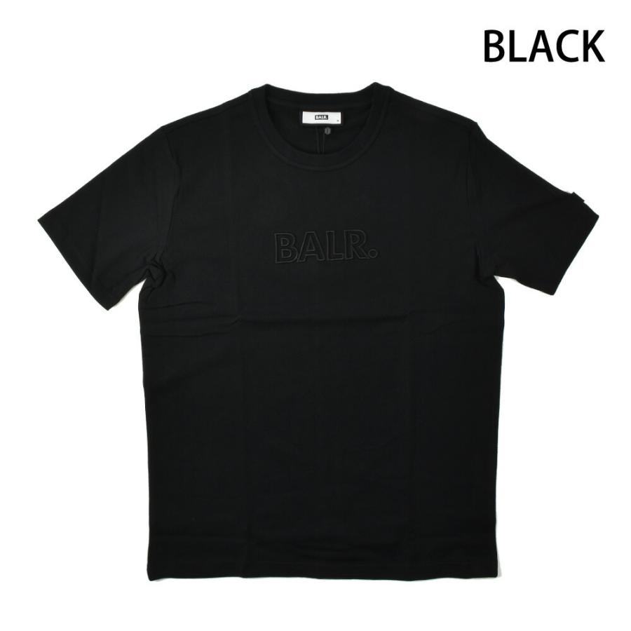 BALR. Tシャツ ブラック XSサイズ 新品 BALR.（ボーラー） 【並行輸入品】ボーラ― ロゴT Tシャツ クルーネック