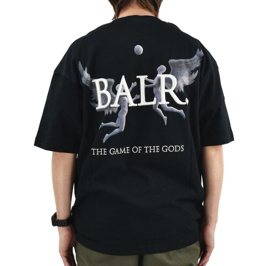 BALR. ボーラー Tシャツ メンズ カットソー コットン 半袖 クルー  