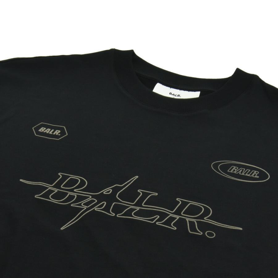 ボーラー BALR. Tシャツ メンズ カットソー コットン 半袖