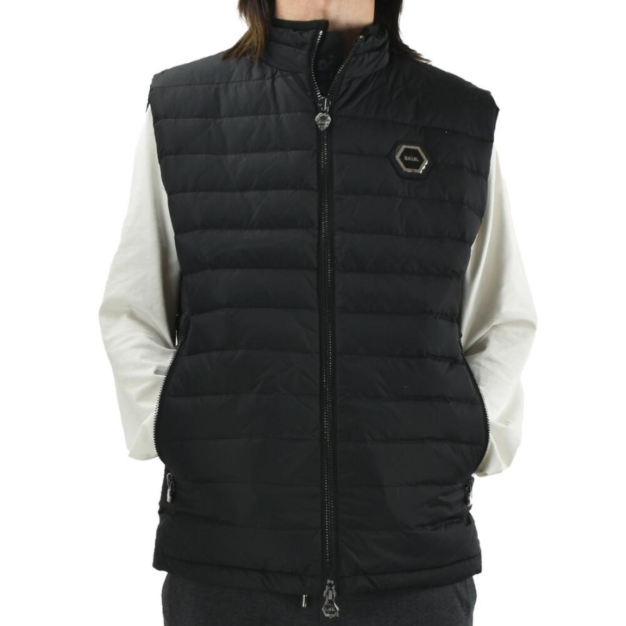 BALR ダウンベスト M ブラック ボーラー BALR.（ボーラー） 【並行輸入品】ボーラー ダウンベスト メンズ