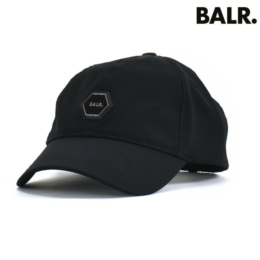 ボーラー BALR.  キャップ メンズ 帽子 ベースボールキャップ ポリエステル メタルロゴ ジェットブラック HEX-SERIES RIPSTOP CAP【送料無料】 並行輸入品】ボーラー BALR. キャップ メンズ 帽子 ベースボール