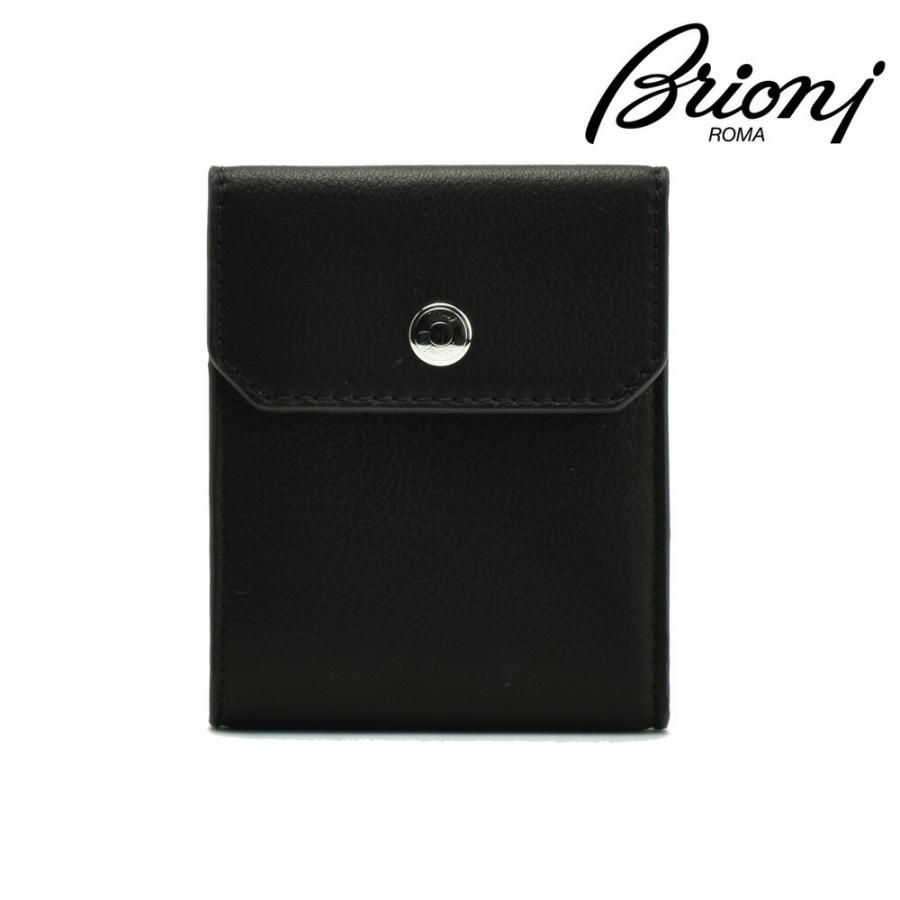 Brioni 【並行輸入品】ブリオーニ 三つ折り財布 コンパクトウォレット