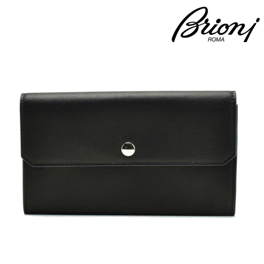 Brioni ブリオーニ 二つ折り長財布 ロングウォレット 小銭入れ Brioni ブリオーニ 二つ折り長財布 ロングウォレット 小銭入れ