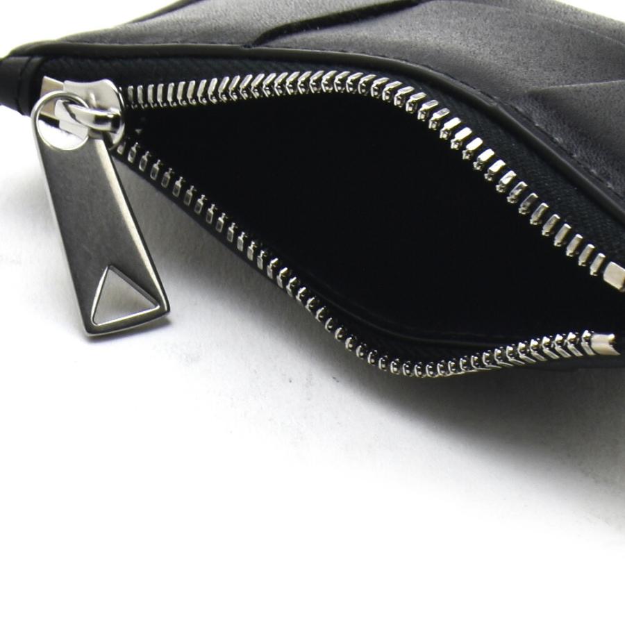 【SALE】【並行輸入品】ボッテガヴェネタ BOTTEGA VENETA カードホルダー メンズ  イントレチャート カードケース コインケース 小銭入れ レザー ブラック 黒の画像