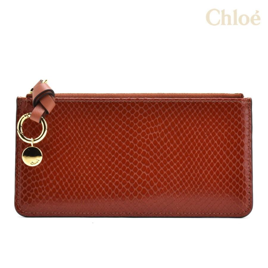 Chloe クロエ 長財布 ロングウォレット チェスナット ブラウン
