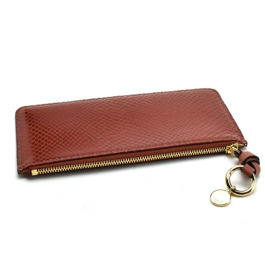 【国内発送】Chloe 財布 ロングウォレット chc19sp007a8626k Chloe クロエ 長財布 ロングウォレット チェスナット ブラウン