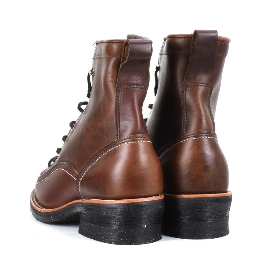 CHIPPEWA チペワ ロガー ワークブーツ チョコレート 8インチ