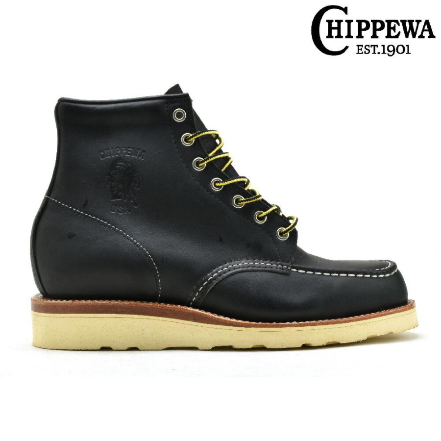 チペワ ワークブーツ ブラムソール ブラック 6インチ MOCC RETRO 25061 メンズ CHIPPEWA 黒 :chippewa-25061:クラウドシューカンパニーYahoo!店 - 通販 - Yahoo!ショッピング
