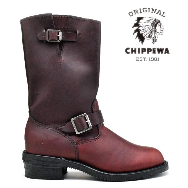 低価格で大人気の バーガンディ ロング エンジニアブーツ チペワ ワークブーツの本質を追究し続ける老舗ブランド フルグレイン 4363 メンズ オイルド ブーツ Affaires Sociales Gouv Cg