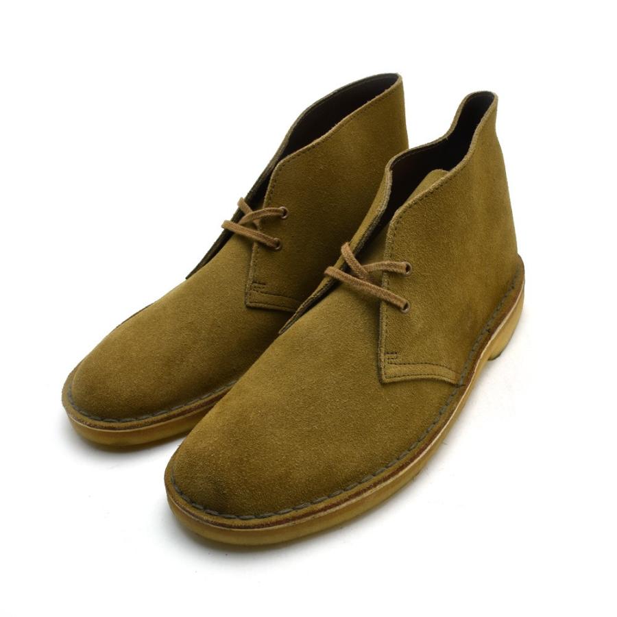 クラークス デザート ブーツ コニャック インタレスト スエード メンズ 26101115 CLARKS DESERT BOOT｜cloudshoe｜02