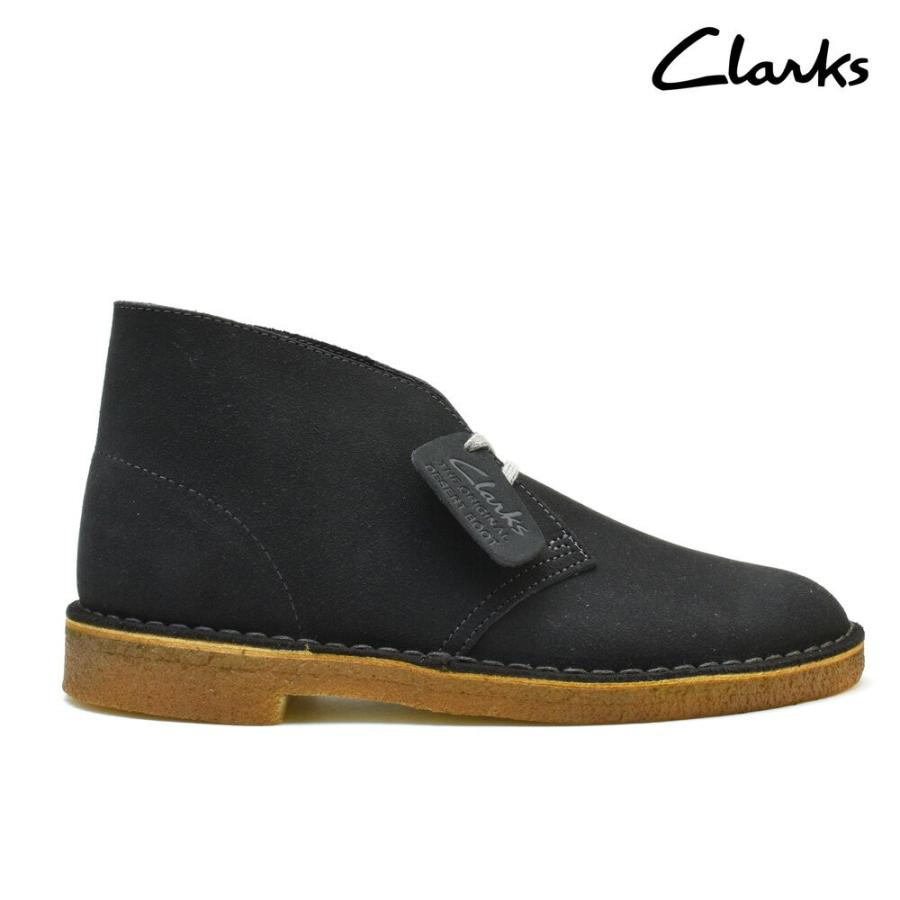 クラークス デザート ブーツ グレー スエード メンズ 26129906 CLARKS