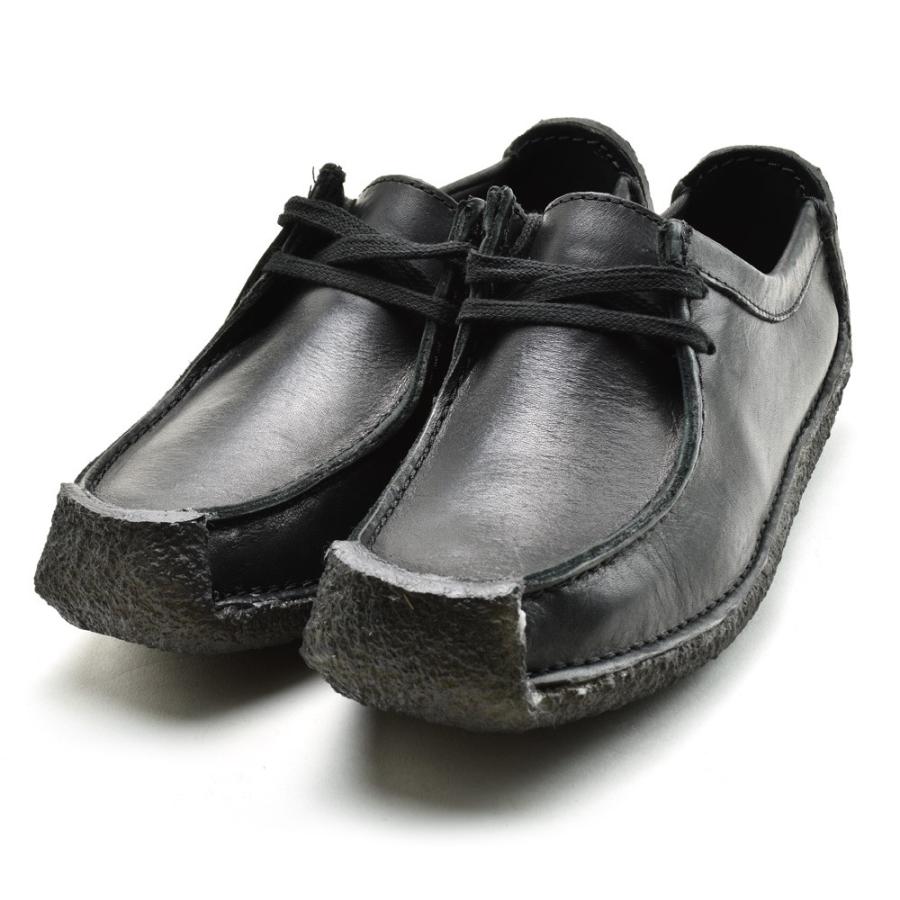 Clarks Originals クラークス ナタリー ブーツ スムース ブラック UK 