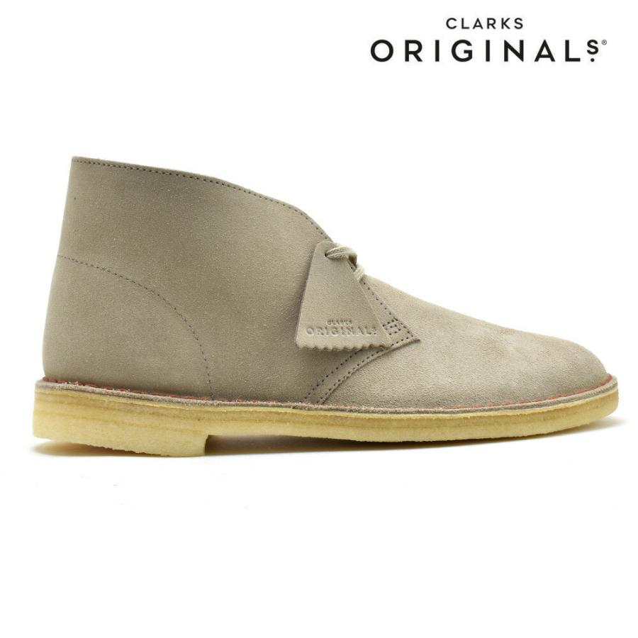 クラークス デザートブーツ スエード レザー シューズ サンド ベージュ系 DESERT BOOT メンズ CLARKS｜cloudshoe