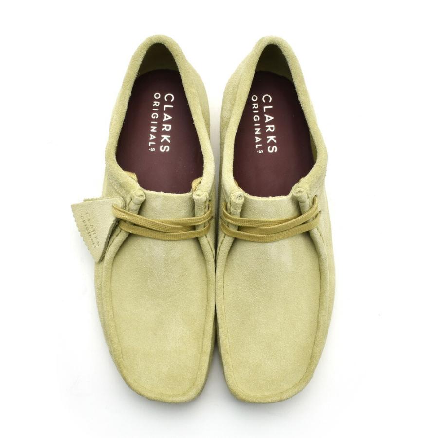 クラークス オリジナルス ワラビー ローカット モカシン シューズ メープル スエード CLARKS ORIGINALS WALLABEE メンズ｜cloudshoe｜05