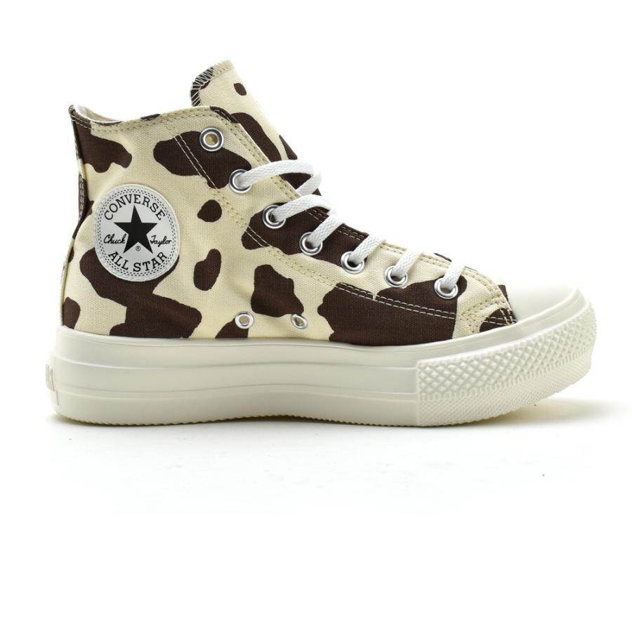 コンバース オールスターライト レディース カウスポット HI ハイカット 厚底 オフホワイト CONVERSE ALL STAR LIGHT PLTS COWSPOT HI【送料無料】 ALL STAR 【SALE】コンバース オールスターライト レディース カウ
