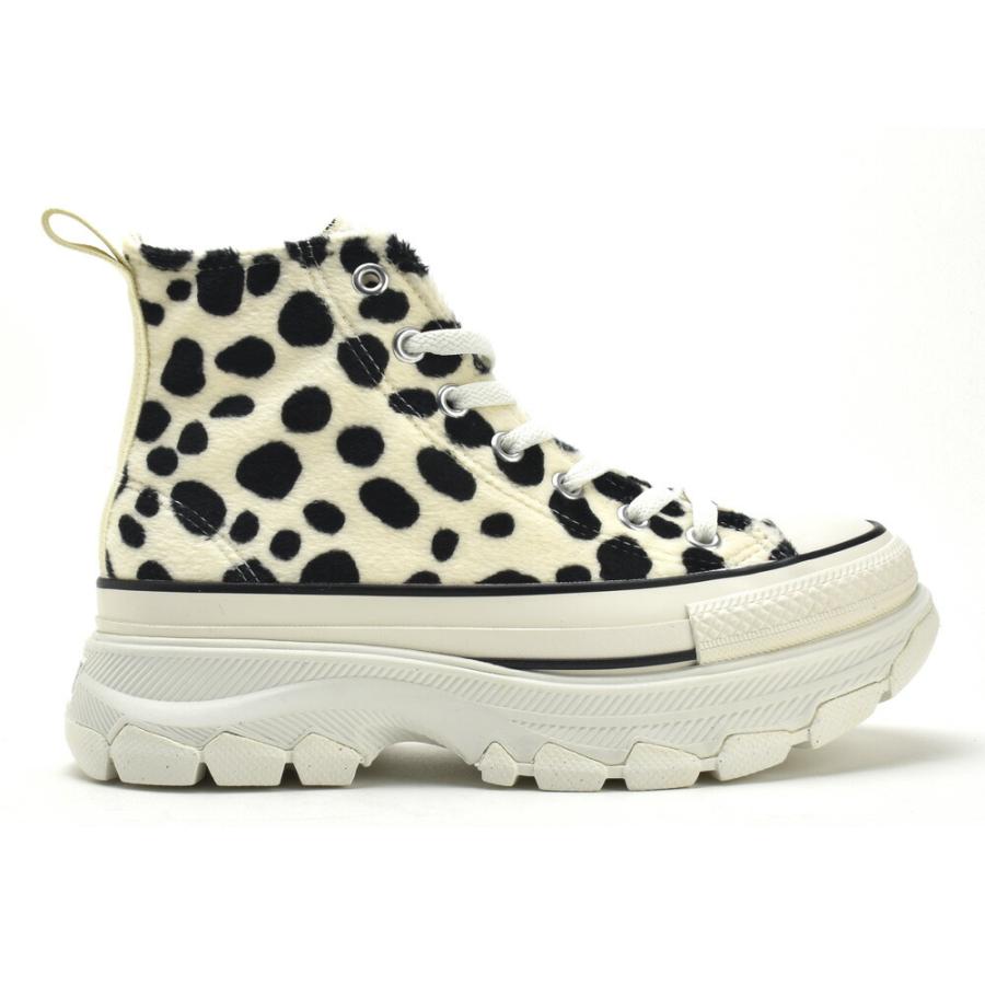 コンバース オールスター (R) レディース トレックウエーブ アニマルファー HI ハイカット 厚底 ダルメシアン CONVERSE R TREKWAVE ANIMALFUR HI【送料無料】 ALL STAR コンバース オールスター (R) レディース トレックウエーブ