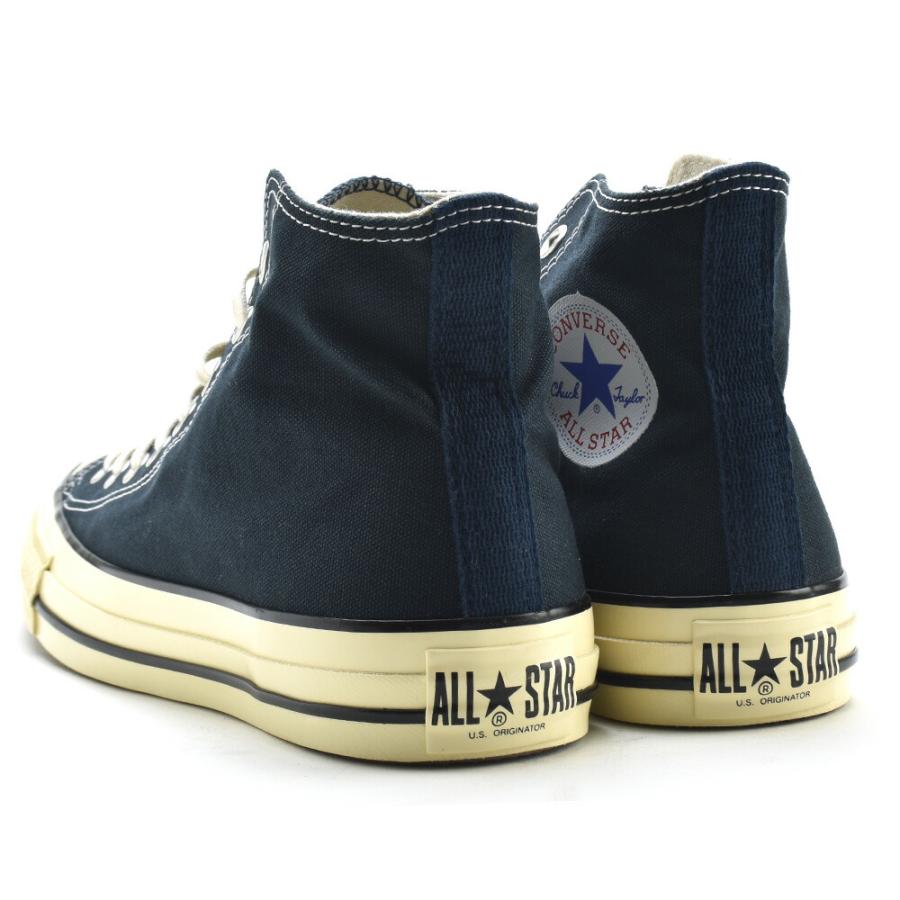 コンバース CONVERSE オールスター US エイジドカラーズ HI メンズ ハイカット スニーカー インクブルー ALL STAR US AGEDCOLORS HI INK BLUE｜cloudshoe｜03