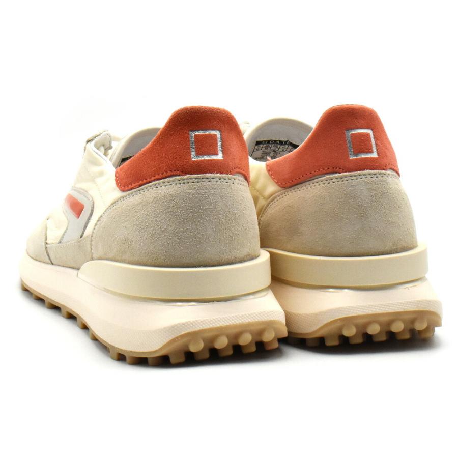 【並行輸入品】デイト D.A.T.E. スニーカー メンズ ローカット スニーカー ナイロン レースアップ シューズ 靴 アイボリー ATHLETAの画像
