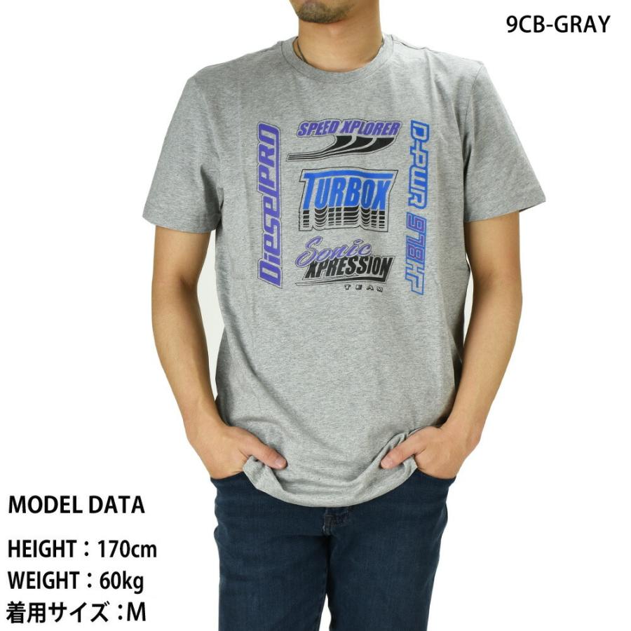 DIESEL ディーゼル Tシャツ カットソー 半袖 クルーネック