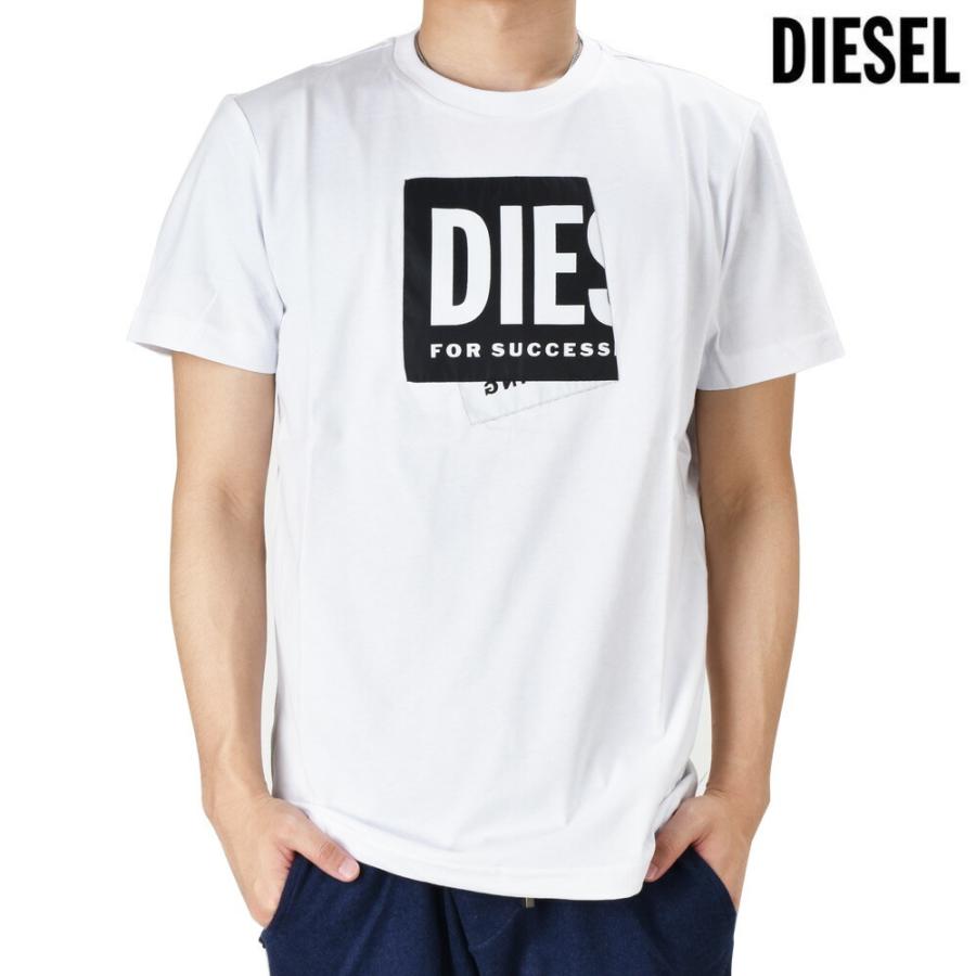 DIESEL ディーゼル ロゴTシャツ カットソー 半袖 クルーネック DIESEL ディーゼル ロゴTシャツ カットソー 半袖 クルーネック