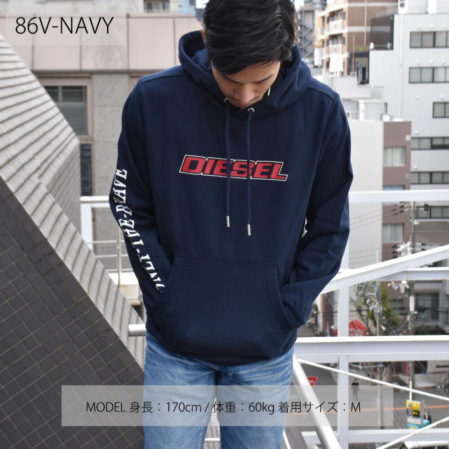 【国内発送】DIESEL S-GIRK-HOOD-K10 フーディー a02967hayt DIESEL ディーゼル パーカー フーディー プルオーバー ブラック