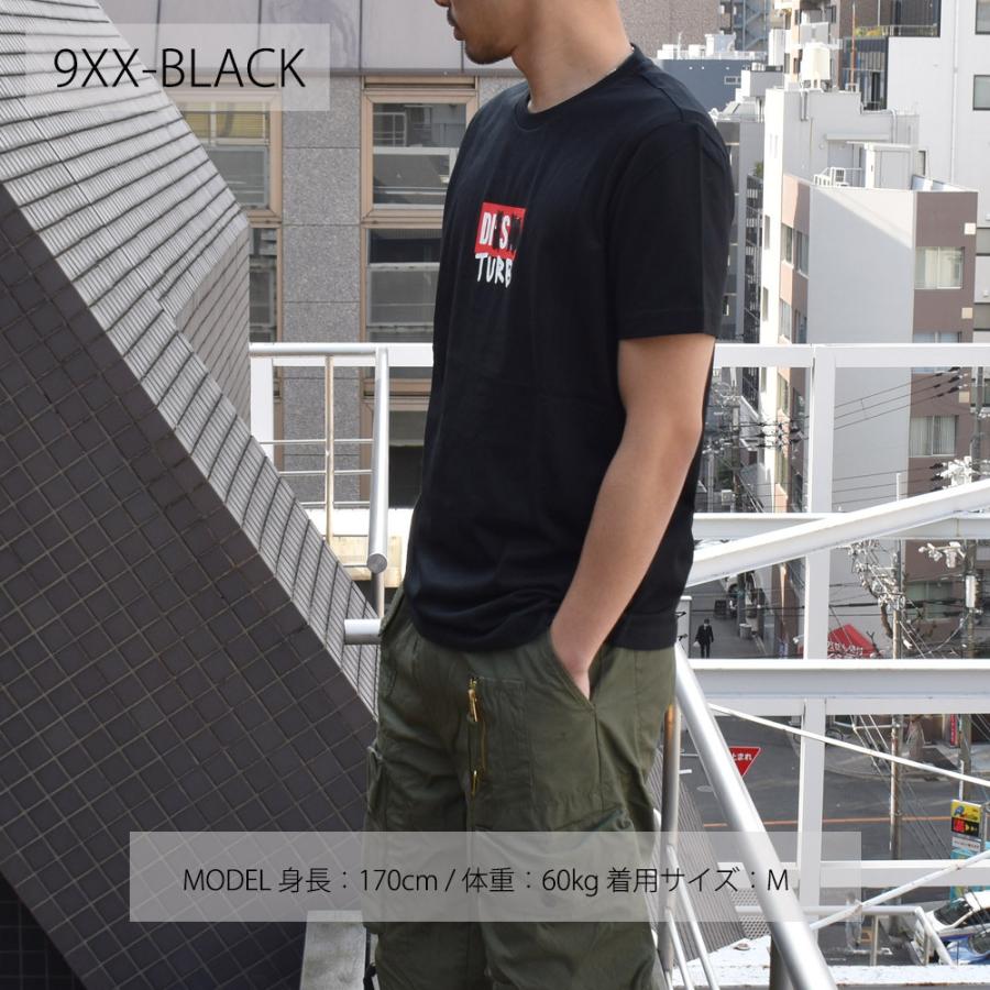 DIESEL ディーゼル ボックスロゴTシャツ カットソー 半袖 クルー