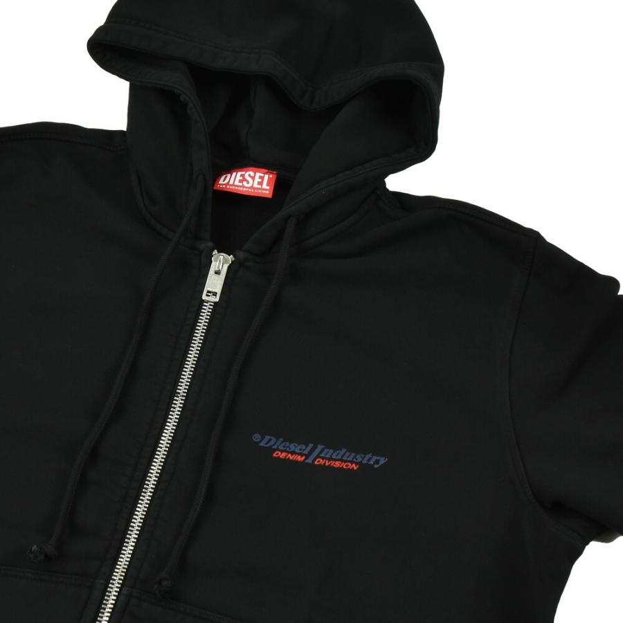 DIESEL ディーゼル ジップアップパーカー メンズ フーディー DIESEL ディーゼル ジップアップパーカー メンズ フーディー