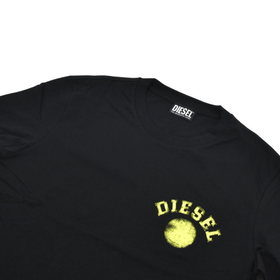 DIESEL ディーゼル ロンT メンズ Tシャツ 長袖 バックプリント