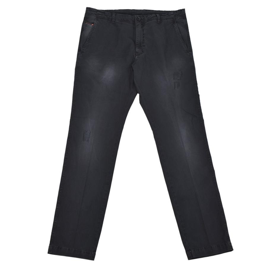 【並行輸入品】ディーゼル ボトムス コットンパンツ ブラック メンズ DIESEL ディーゼル 00SPGV/0PALL 900
