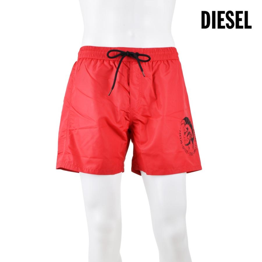 【並行輸入品】ディーゼル ビーチウェア 水着 海パン サーフショーツ レッド 夏 メンズ DIESEL Boxer sv9u0kakx-42g