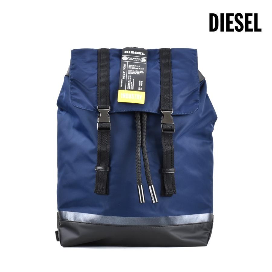 ディーゼル バックパック リュックサック バッグ インディゴ ネイビー メンズ DIESEL X05886/PS258 H4729 BACKPACK｜cloudshoe