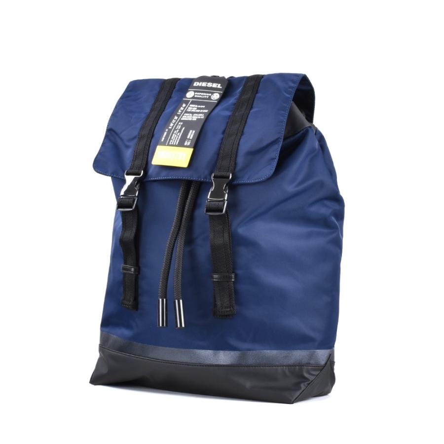 ディーゼル バックパック リュックサック バッグ インディゴ ネイビー メンズ DIESEL X05886/PS258 H4729 BACKPACK｜cloudshoe｜02