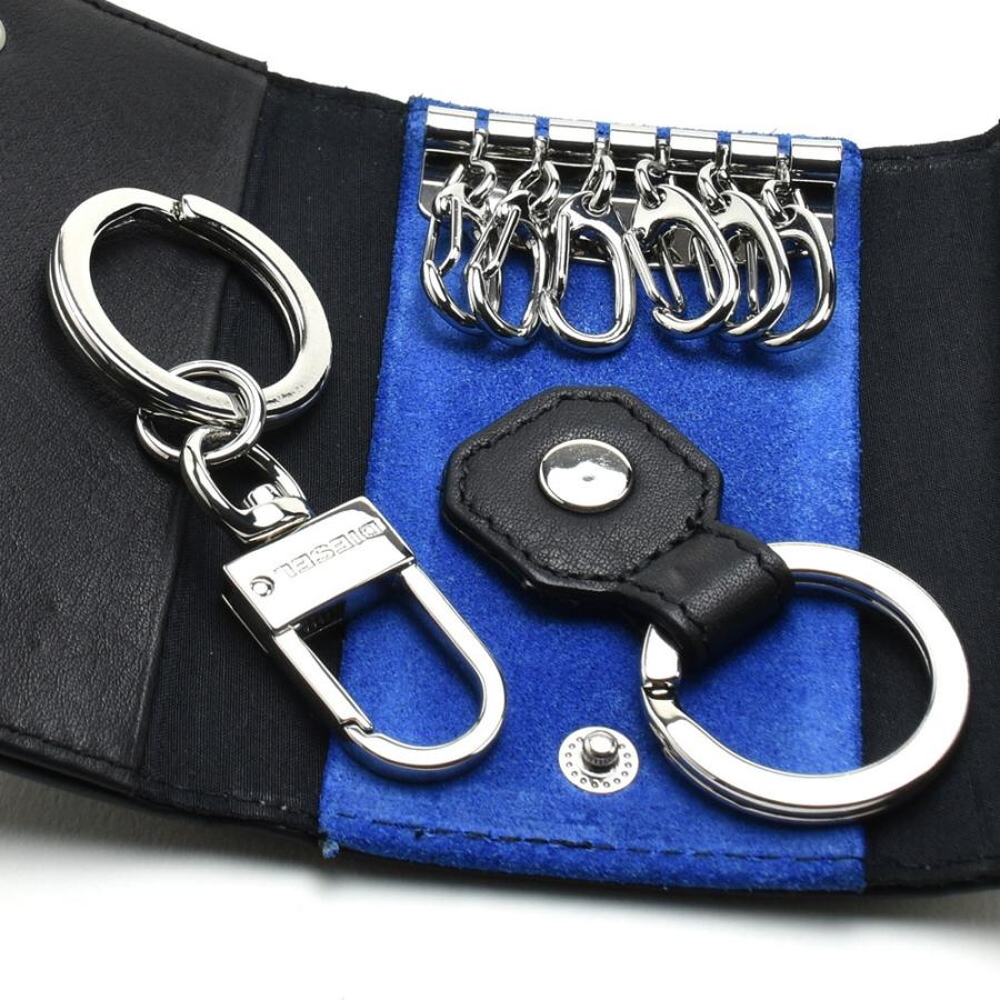 DIESEL ディーゼル 6連キーケース メンズ キーリング レザー DIESEL ディーゼル 6連キーケース メンズ キーリング レザー