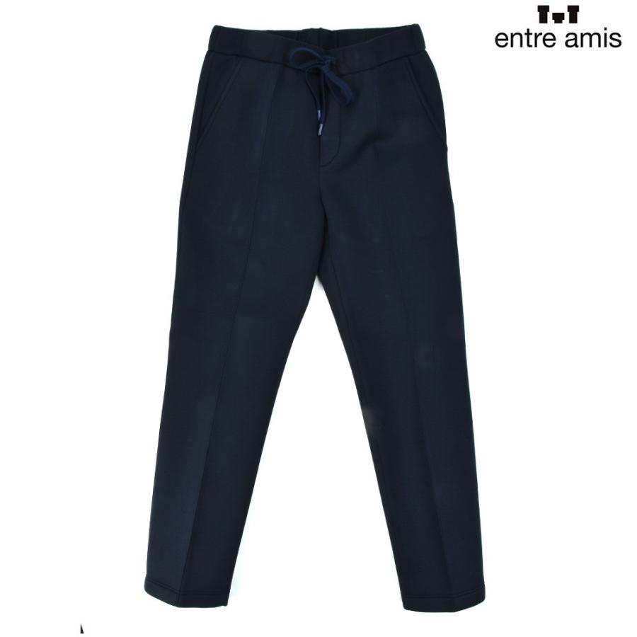 アントレアミ entre amis 8367/1754 340 DARK NAVY イージーパンツ 前閉じタイプ ダークネイビーメンズ【送料無料】 ENTRE AMIS（アントレ アミ） 【並行輸入品】アントレアミ イージー