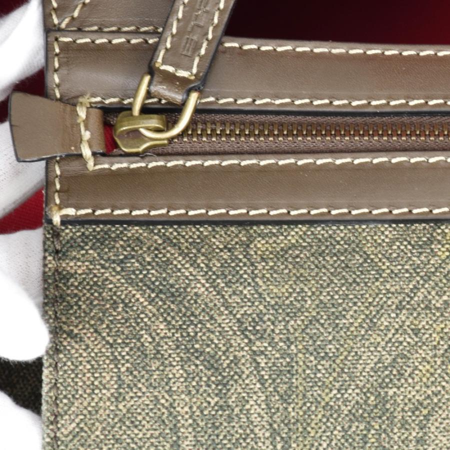 【クリアランスSALE】【並行輸入品】エトロ 1H287 1970 500 ボストンバッグ ショルダーバッグ 2WAY カーキ KHAKI メンズ BAG ETROの画像